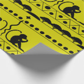 Andean Amazon Gift Wrap – Ecuadorian Tribal Patter Geschenkpapier (Ecke)