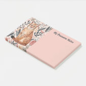 Andean-Bergkatze Boho My Pawsome Personal Post-it Klebezettel (angewinkelt)