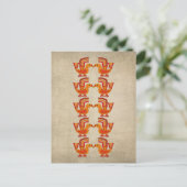 Andean Bird Postkarte (Stehend Vorderseite)