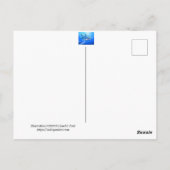 Andean Llama Postcard Postkarte (Rückseite)