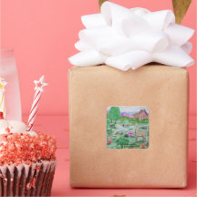 Andean Mountains Sticker