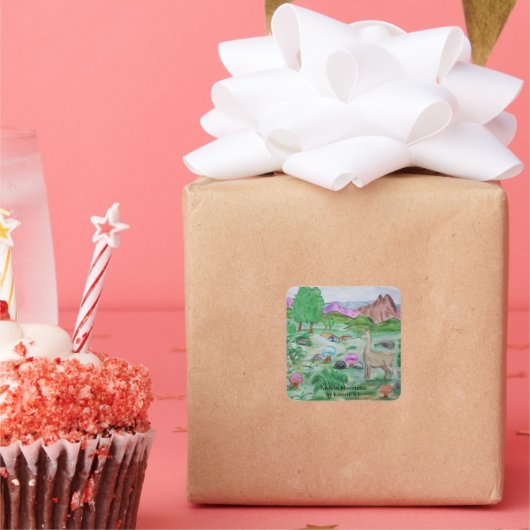 Andean Mountains Sticker (Party)