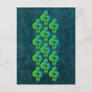 Andean Snake Postkarte