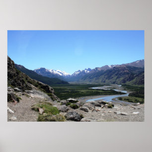 Anden-Strecke, Patagonia Poster