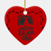 Andenbärn-Weihnachten! Keramikornament (Hinten)