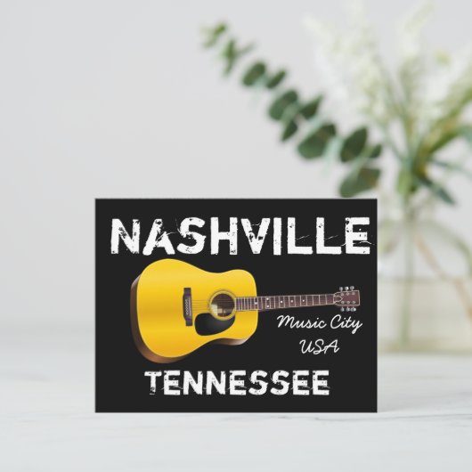 Andenken an Nashville-Postkarten Postkarte (Stehend Vorderseite)