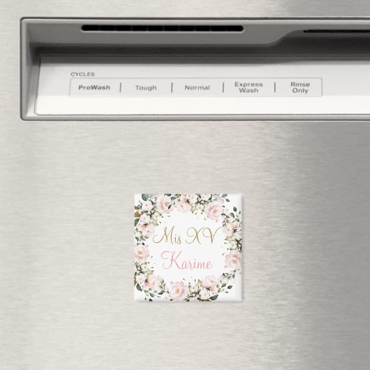 Andenken an Quinceanera-Magnet Magnet (In Situ (Geschirrspüler))