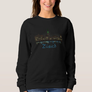 Andenken an Zürich Stadt Schweiz für Männer Frauen Sweatshirt