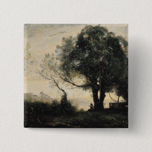 Andenken des Castel Gandolfo Button (Vorderseite)