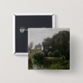 Andenken des Landhauses Borghese, 1855 Button (Vorne & Hinten)