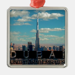 Andenken Dubais UAE Ornament Aus Metall
