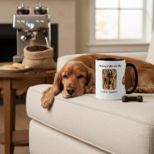 Andenken Foto Cocker Spaniel Personalisieren Tasse
