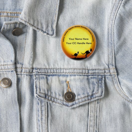 Andenken-Knopf Button (Beispiel)