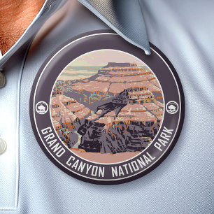 Andenken-Knopf Grand Canyon Nationalpark Button