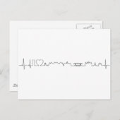 Andenken Liebe I Amsterdams (ecg Art) Postkarte (Vorne/Hinten)