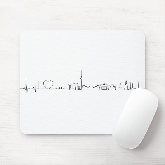 Andenken Liebe I Berlins (ecg Art) Mousepad (Mit Mouse)