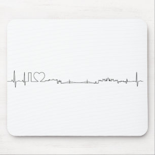 Andenken Liebe I Budapests (ecg Art) Mousepad