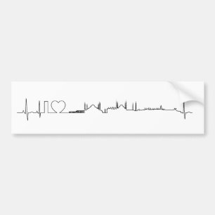 Andenken Liebe I Istanbuls (ecg Art) Autoaufkleber