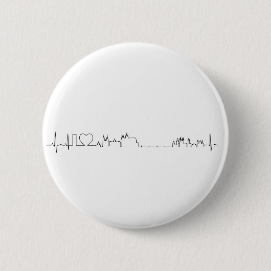 Andenken Liebe I Prags (ecg Art) Button (Vorderseite)