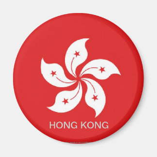 Andenken-Magnet der Flagge Hongkongs Magnet