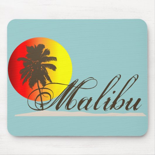 Andenken Malibus Kalifornien Mousepad (Vorne)