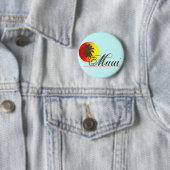 Andenken Mauis Hawaii Button (Beispiel)