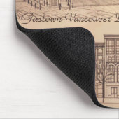 Andenken-Mausunterlage Gastown Geschenke Mousepad (Ecke)