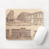 Andenken-Mausunterlage Gastown Geschenke Mousepad (Mit Mouse)