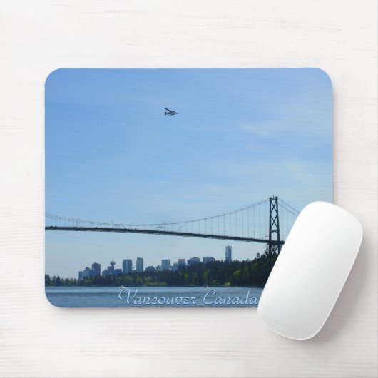 Andenken-Mausunterlage-Vancouver-Geschenk Mousepad (Mit Mouse)