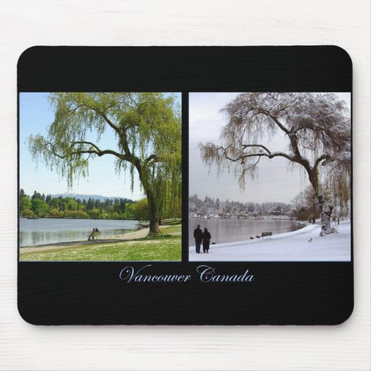 Andenken-Mausunterlage Vancouvers Kanada würzt Mousepad (Vorne)