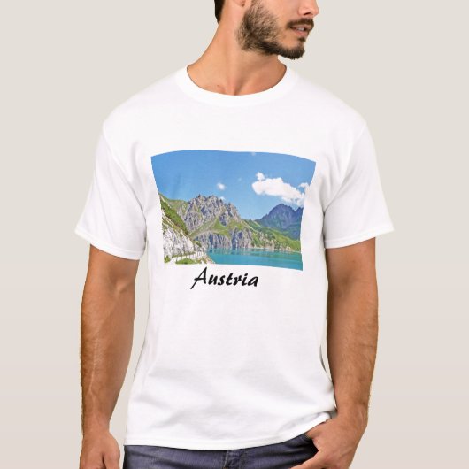 Andenken Österreichs Vorarlberg T-Shirt (Vorderseite)