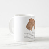 Andenken, Rüde Kaffeetasse (Vorderseite Links)