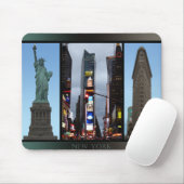 Andenken-Sehenswürdigkeit-Geschenk New York Mousepad (Mit Mouse)