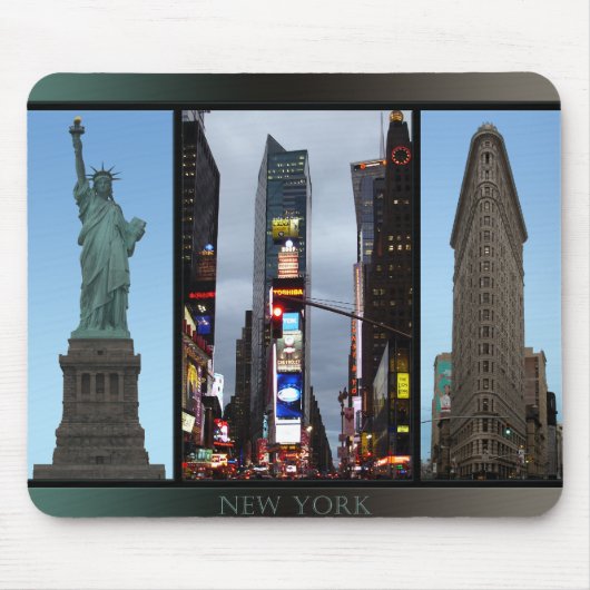 Andenken-Sehenswürdigkeit-Geschenk New York Mousepad (Vorne)