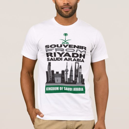 Andenken-T - Shirt von Riad, Saudi-Arabien (Vorderseite)
