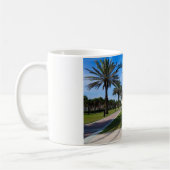 Andenken-Tasse von Jacksonville-Strand, Florida Kaffeetasse (Links)