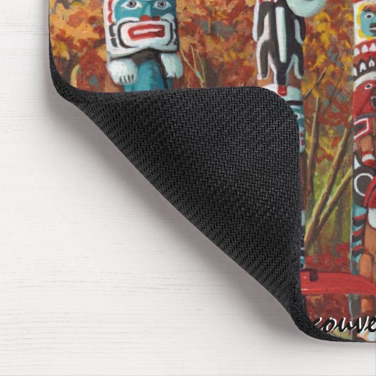 Andenken-Vancouver-Kunst-Geschenke Vancouvers Mousepad (Ecke)