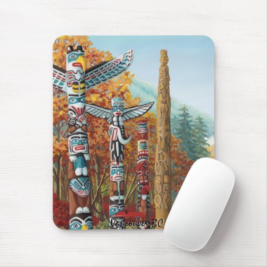 Andenken-Vancouver-Kunst-Geschenke Vancouvers Mousepad (Mit Mouse)