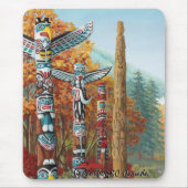 Andenken-Vancouver-Kunst-Geschenke Vancouvers Mousepad (Vorne)