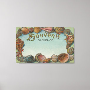 Andenken von #1 - irgendeine Stadt, Staat Leinwanddruck