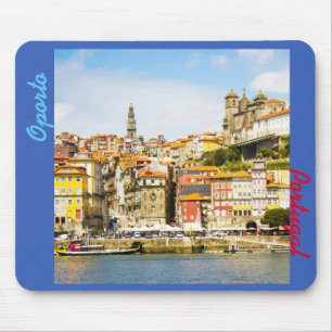 Andenken von Oporto-Stadt, Portugal Mousepad