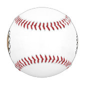 Andenkenball Geschenk für Baseball-Mama Baseball (Vorderseite)