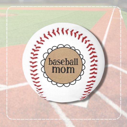Andenkenball Geschenk für Baseball-Mama Baseball