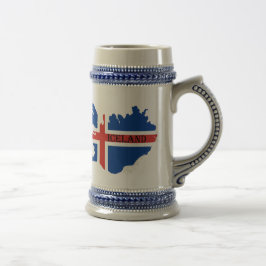 Andenkenbier Stein oder Tasse von Island