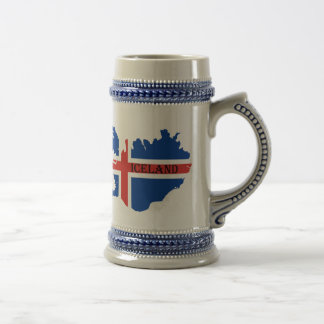 Andenkenbier Stein oder Tasse von Island