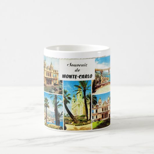 Andenkende Monte Carlo Kaffeetasse (Mittel)