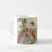 Andenkende Versailles Kaffeetasse (Vorderseite Links)