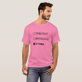 Ander-Marke Burnout-T - Shirt (angepasst) (Vorne ganz)