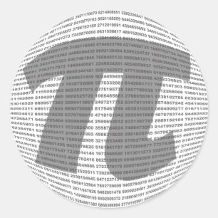 änder runder aufkleber