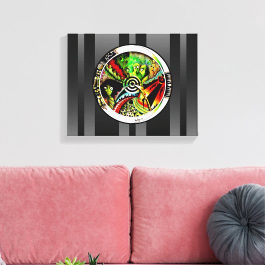 Andere Abmessungen Leinwanddruck (Insitu (Wohnzimmer))